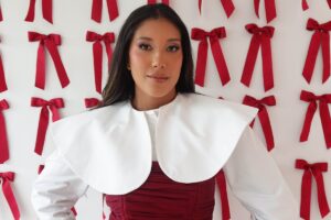 Daniela Peña presentó su colección navideña