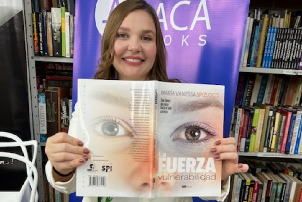 María Vanessa Spizuoco lanza su primer libro "La Fuerza de la Vulnerabilidad" en Caracas