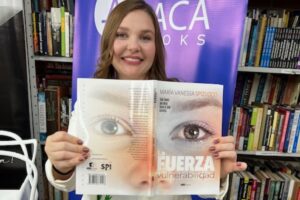 María Vanessa Spizuoco lanza su primer libro "La Fuerza de la Vulnerabilidad" en Caracas