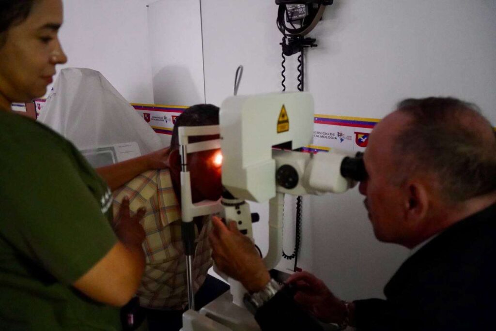 133 pacientes en Táchira reciben tratamiento con láser para la visión