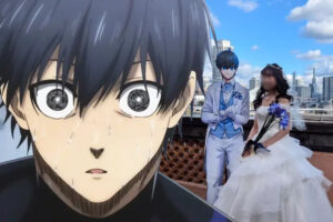 Una fan japonesa de 'Blue Lock' lleva su amor por Yoichi Isagi al máximo nivel y se casa con él para celebrar el final de la temporada 2 del anime