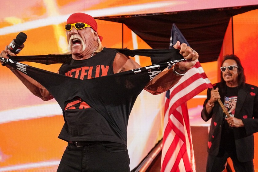 Hulk Hogan es abucheado en Netflix. La gran estrella del 'Pressing Catch' fracasa con estrépito en el estreno de 'WWE Raw' en la plataforma