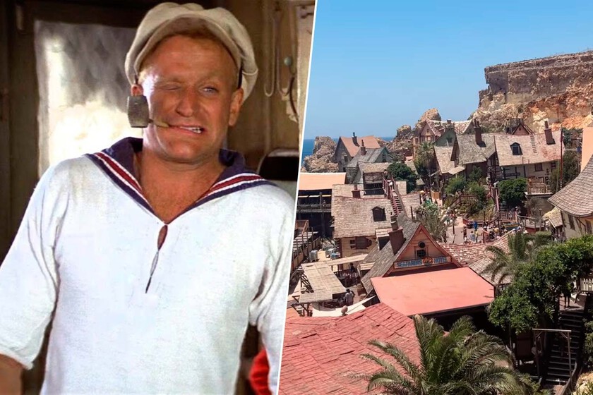 La villa de Popeye existe y está en Europa. En este impresionante pueblo ficticio puedes visitar los mismos lugares que pisó Robin Williams
