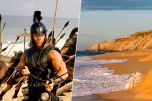 'Troya' hizo pasar México por Grecia. Así lucen los espectaculares parajes de Baja California donde se rodó la película de Brad Pitt