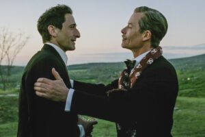 El personaje de Guy Pearce en 'The Brutalist' hace reír al público, y el nominado al Oscar entiende perfectamente por qué. "En cierto modo resulta ridículo"