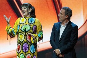 Yolanda Ramos da explicaciones sobre su polémica presentación en los Premios Feroz. "Era una ironía"