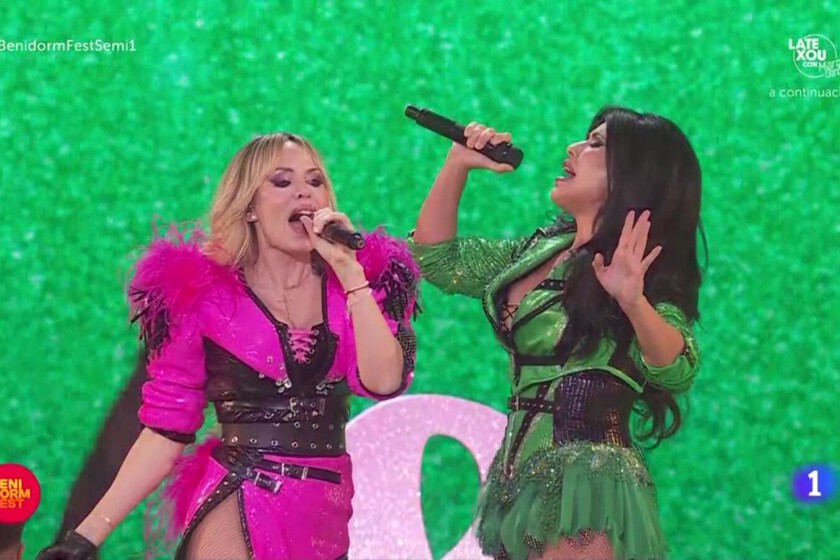El 'Benidorm Fest 2025' deja a Sonia y Selena fuera de los clasificados y rompe récords de audiencia con su primera semifinal