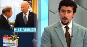 Bad Bunny sorprendió como presentador de noticias y así narró visita de Edmundo González a EEUU