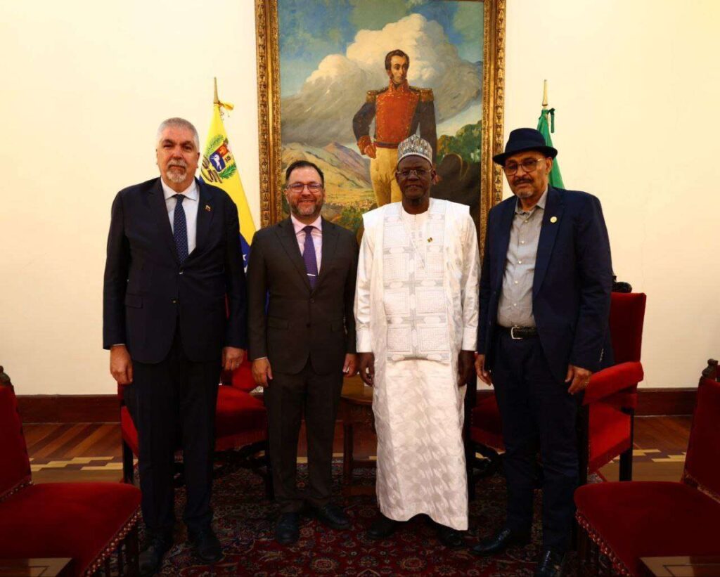 Canciller Yván Gil sostuvo reunión con delegación de Mali
