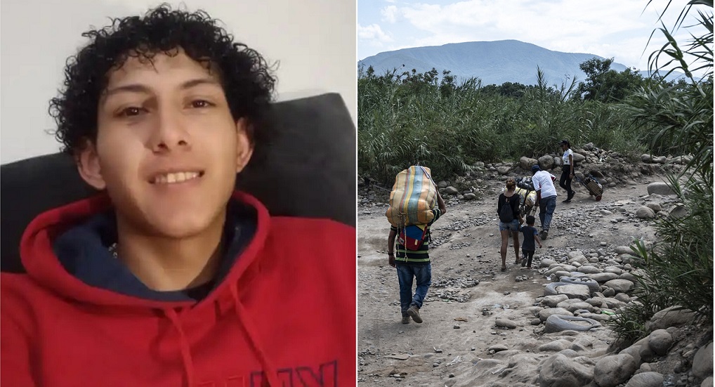 Salió de Chile a Venezuela para ver a su abuela y no supieron más nada de él