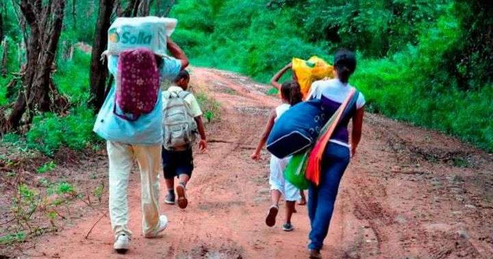 Desplazados colombianos consiguen refugio en el Zulia