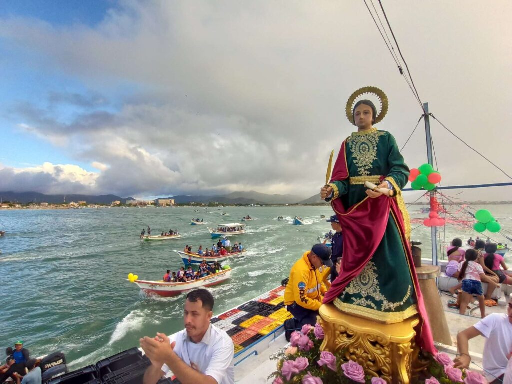 En Juan Griego celebraron fiestas en honor a San Juan Evangelista
