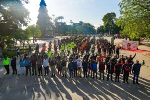 Fuerzas de seguridad se despliegan para garantizar la paz en el país