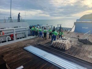 Inició reparación del muelle de Macuro en Sucre