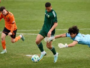 Kevin Kelsy anota primer gol con Timbers en pretemporada