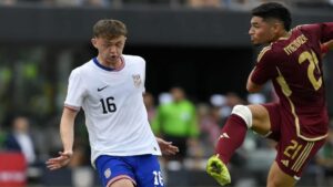 La Vinotinto cayó 3 a 1 ante EEUU