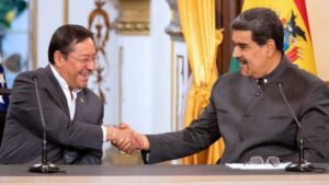 Luis Arce felicita investidura de Nicolás Maduro