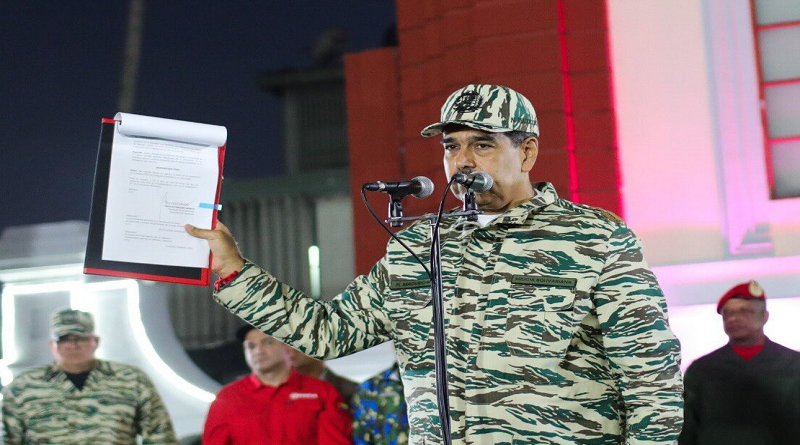 Maduro decreta activación de los Óganos de Dirección de Defensa Integral (ODDI)
