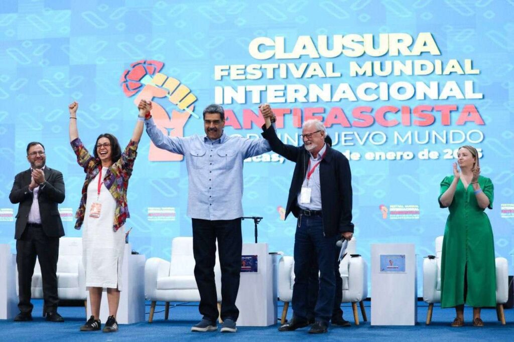 Maduro clausuró Festival Mundial Internacional Antifascista Por Un Nuevo Mundo