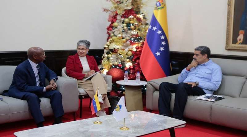 Maduro se reunió con secretario de Organización Africana de Productores de Petróleo