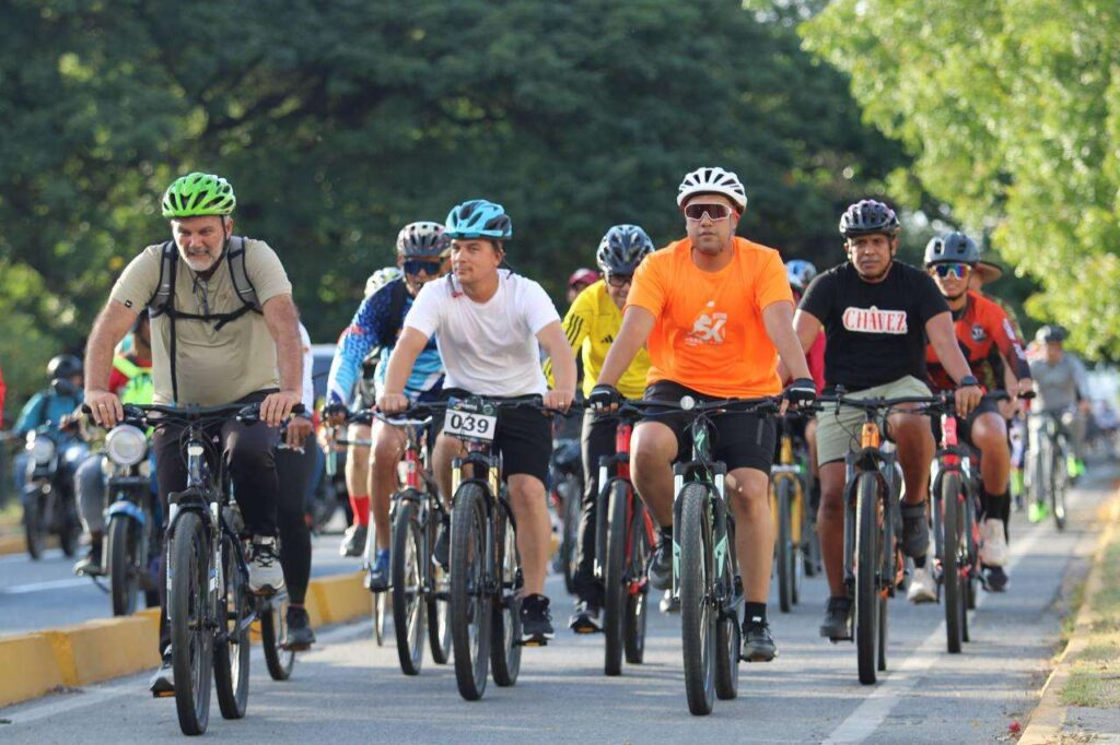 Más de 300 personas participaron en la Gran Rodada por la Paz en Aragua