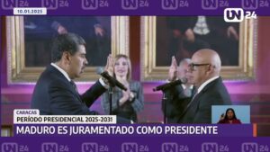 Nicolás Maduro juramentado para un nuevo período presidencial
