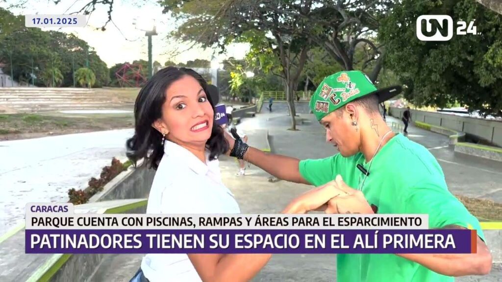 Patinadores tienen su espacio en el Alí Primera de Caracas