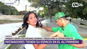 Patinadores tienen su espacio en el Alí Primera de Caracas