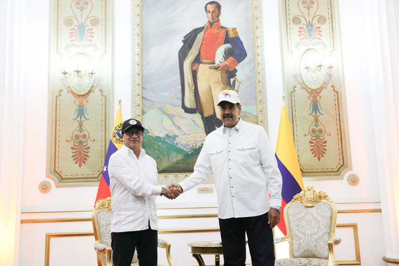 Presidente Maduro expresa apoyo a Colombia ante arremetida gringa