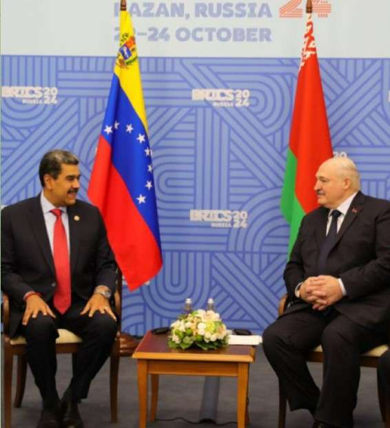 Presidente Maduro felicitó a Belarús tras celebración de comicios