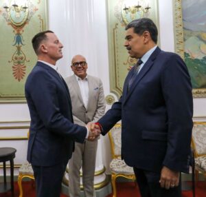 Presidente Nicolás Maduro recibe a Richard Grenell en el Palacio de Miraflores