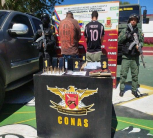 Recién llegados de Perú y Brasil armaban las guarimbas