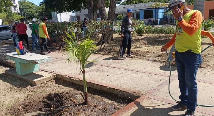 Recuperan espacios públicos en Sucre