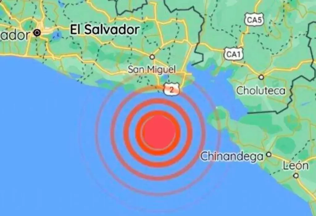 Registran seis réplicas a sismo de 6.3 de magnitud en El Salvador