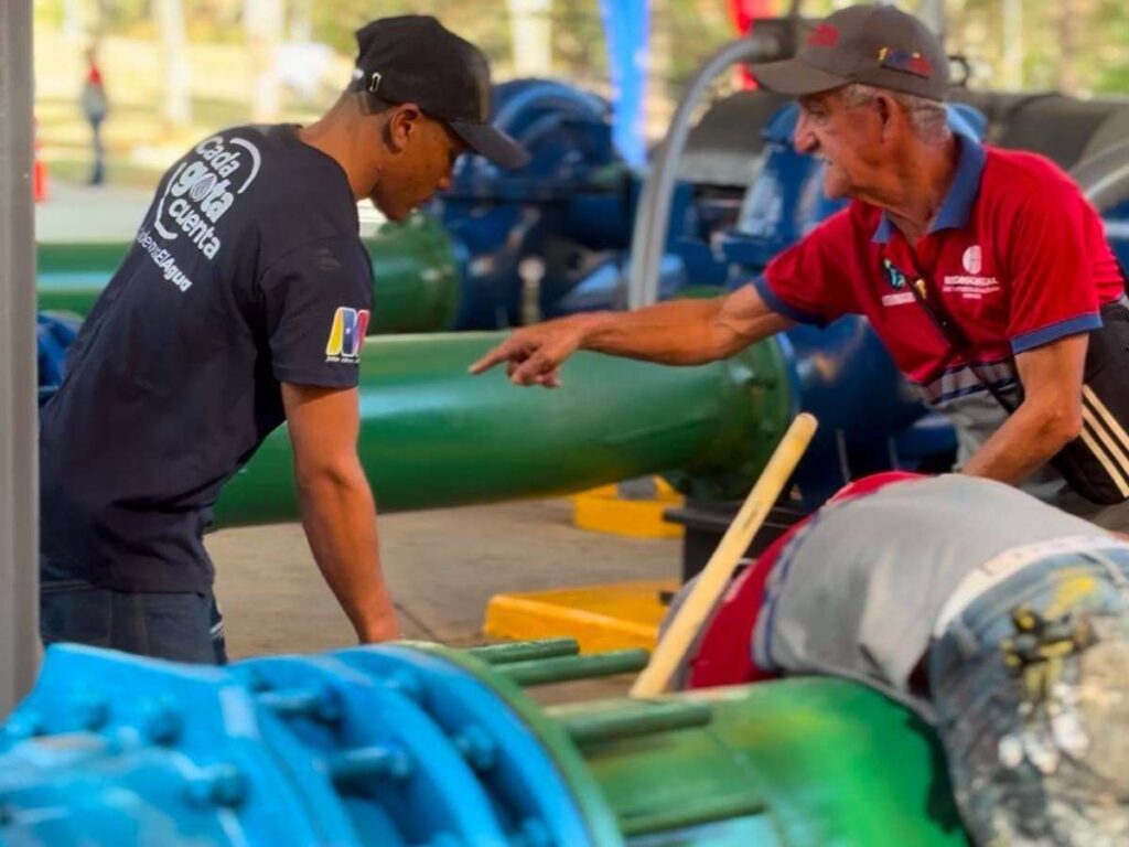 Reinaugurada estación de bombeo La Chara en Valles del Tuy