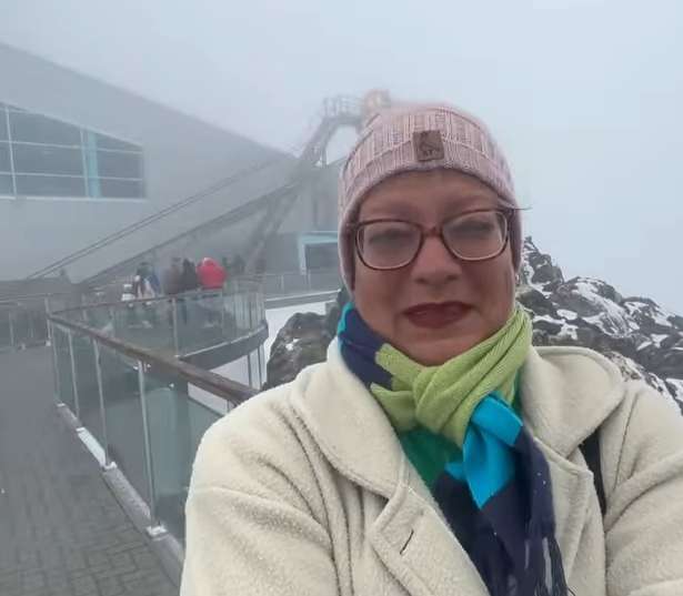 Segunda nevada en Pico Espejo sorprendió a propios y visitantes en Mérida