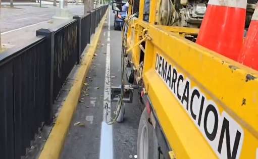 Supervisan obras en la avenida Bolívar de Caracas