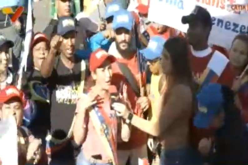 Venezolanos se movilizan para acompañar juramentación del presidente Maduro