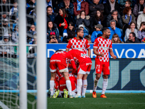 Yangel Herrera jugó los 90' en el triunfo del Girona