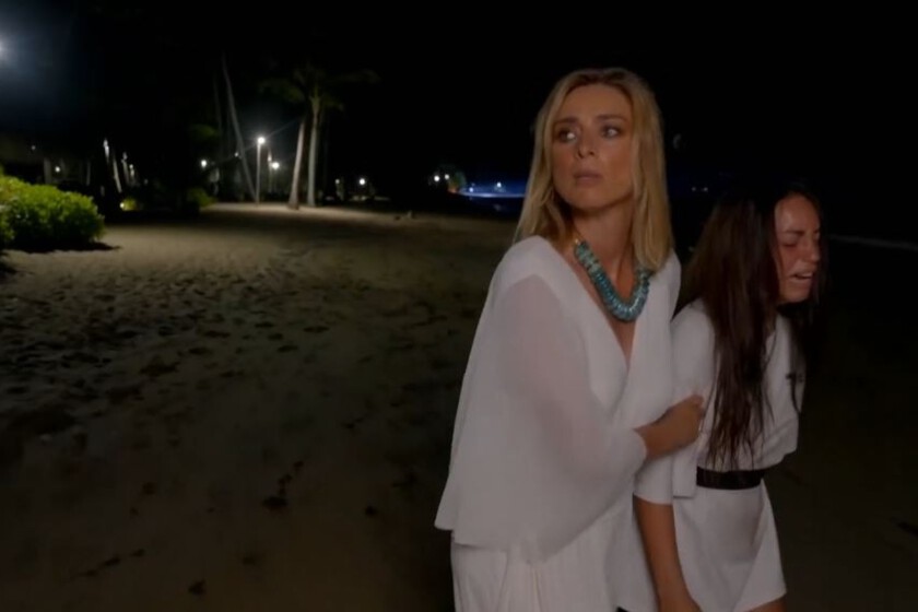 Sandra Barneda se enfurece como nunca antes en 'La isla de las tentaciones 8', que adelanta la crisis repentina de Andrea en la gala 8