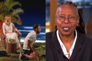 Hasta Whoopi Goldberg reacciona al momento viral de "¡Montoya, por favor!' en 'La isla de las tentaciones'. "Me rompe el corazón"