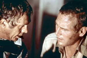"Eres un cobarde". La mayor catástrofe de 'El coloso en llamas' acabó siendo la rivalidad entre Paul Newman y Steve McQueen