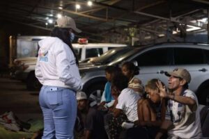 Atendieron a personas en situación de calle en Catia