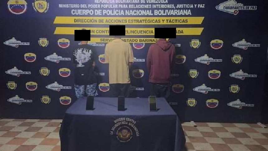 Detienen a tres estudiantes por intoxicación masiva en Barinas