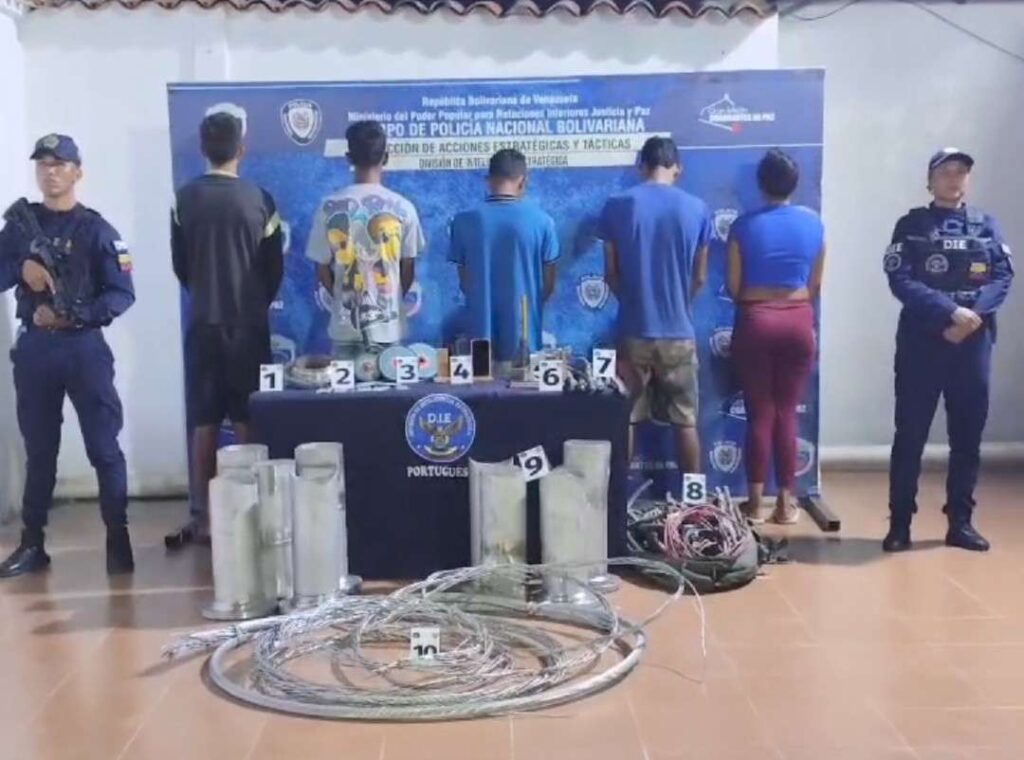 Cinco detenidos en Portuguesa por sabotaje al sistema eléctrico