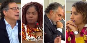 Ministros de Petro se revelaron contra Sarabia y Benedetti en plena cadena nacional de TV