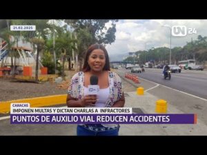 Conoce los puntos de auxilio vial de la autopista Gran Cacique Guaicaipuro