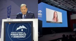 Edmundo González fue galardonado con el Premio "CORAJE" 2025 en Ginebra