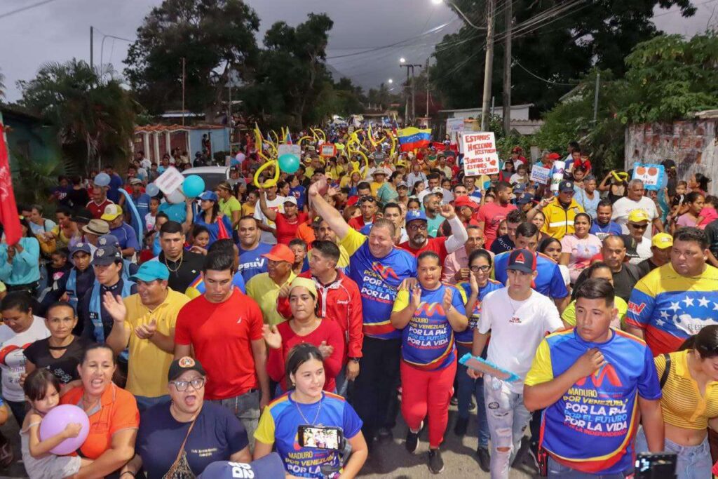 En Nueva Esparta marcharon para promover la Consulta Popular Nacional