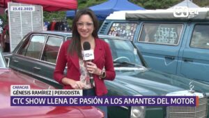 Exhiben más de 80 vehículos clásicos en Caracas